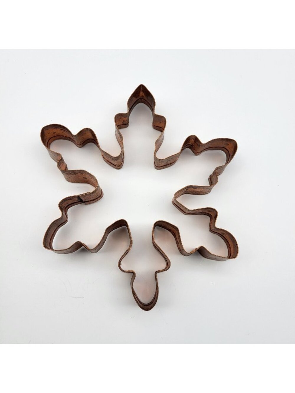 Snowflake Cookie Cutter Large Copper Williams Sonoma Baking Cookies